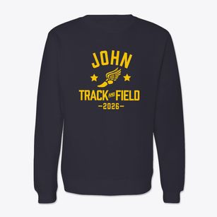 John Quincy Adams School Track and Field Crewneck Sweatshirt