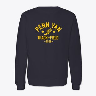 Penn Yan Elementary School Track and Field Crewneck Sweatshirt