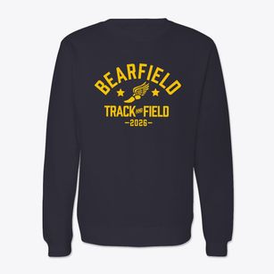 Bearfield Primary School Track and Field Crewneck Sweatshirt