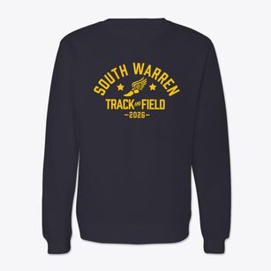 South Warren Elementary School Track and Field Crewneck Sweatshirt