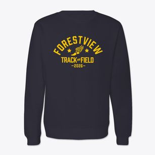 Forestview High School Track and Field Crewneck Sweatshirt