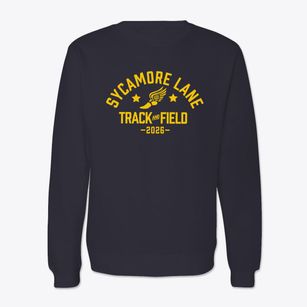 Sycamore Lane Middle School Track and Field Crewneck Sweatshirt