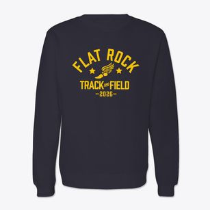 Flat Rock Middle School Track and Field Crewneck Sweatshirt
