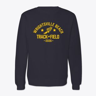 Wrightsville Beach Elementary School Track and Field Crewneck Sweatshirt