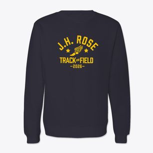 Rose High School Track and Field Crewneck Sweatshirt