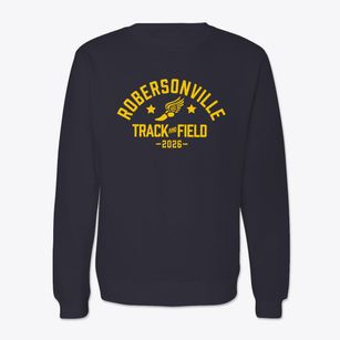 Robersonville Middle School Track and Field Crewneck Sweatshirt