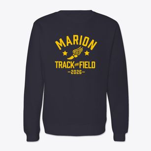 Marion Intermediate School Track and Field Crewneck Sweatshirt