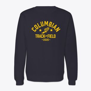 Columbian High School Track and Field Crewneck Sweatshirt
