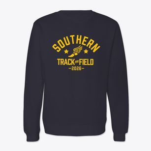 Southern High School Track and Field Crewneck Sweatshirt