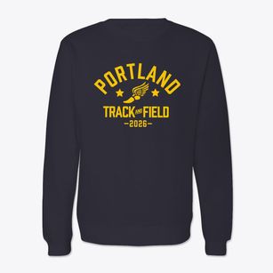 Portland Christian School Track and Field Crewneck Sweatshirt