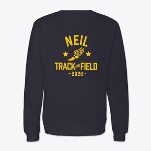 Neil Armstrong Elementary School 40 Track and Field Crewneck Sweatshirt