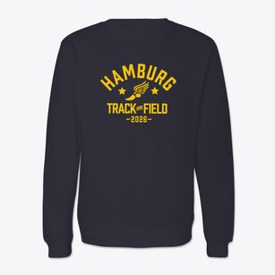 Hamburg Area High School Track and Field Crewneck Sweatshirt
