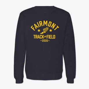 Fairmont Elementary School Track and Field Crewneck Sweatshirt