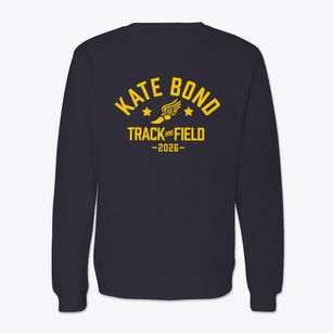 Kate Bond Elementary School Track and Field Crewneck Sweatshirt