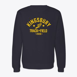 Kingsbury High School Track and Field Crewneck Sweatshirt