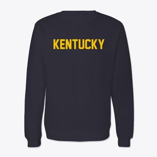  Kentucky Block Letter Crewneck Sweatshirt
