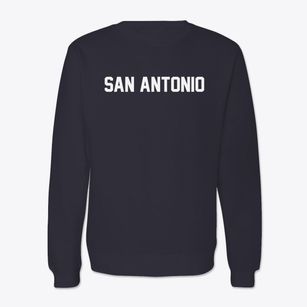 San Antonio Texas Classic Block Crewneck Sweatshirt