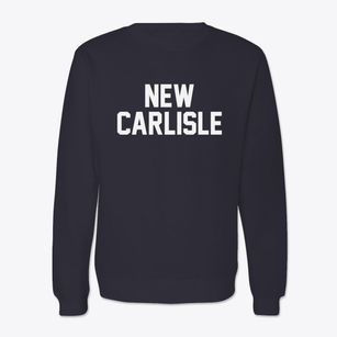 New Carlisle Ohio Classic Block Crewneck Sweatshirt