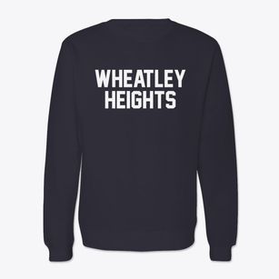 Wheatley Heights New York Classic Block Crewneck Sweatshirt