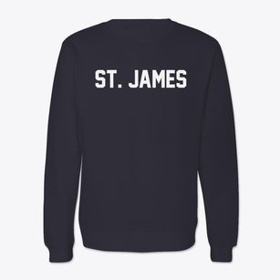 St. James Minnesota Classic Block Crewneck Sweatshirt