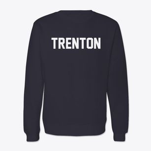 Trenton New York Classic Block Crewneck Sweatshirt
