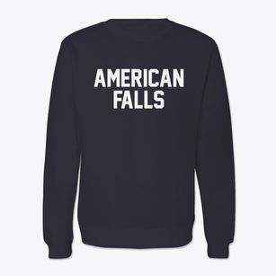American Falls Idaho Classic Block Crewneck Sweatshirt