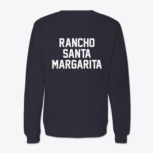 Rancho Santa Margarita California Classic Block Crewneck Sweatshirt