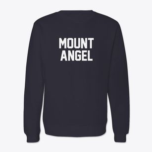 Mount Angel Oregon Classic Block Crewneck Sweatshirt