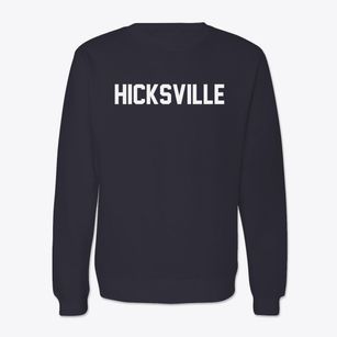 Hicksville Ohio Classic Block Crewneck Sweatshirt
