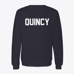 Quincy Illinois Classic Block Crewneck Sweatshirt