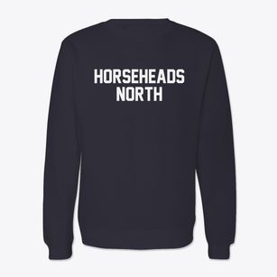 Horseheads North New York Classic Block Crewneck Sweatshirt