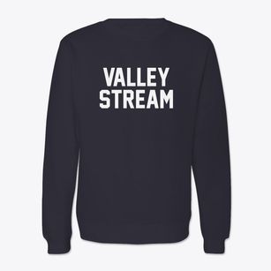 Valley Stream New York Classic Block Crewneck Sweatshirt