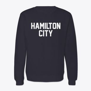 Hamilton City California Classic Block Crewneck Sweatshirt
