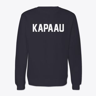 Kapaau Hawaii Classic Block Crewneck Sweatshirt