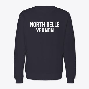 North Belle Vernon Pennsylvania Classic Block Crewneck Sweatshirt