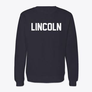 Lincoln New Hampshire Classic Block Crewneck Sweatshirt