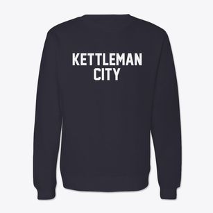 Kettleman City California Classic Block Crewneck Sweatshirt