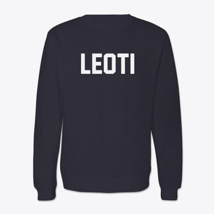Leoti Kansas Classic Block Crewneck Sweatshirt
