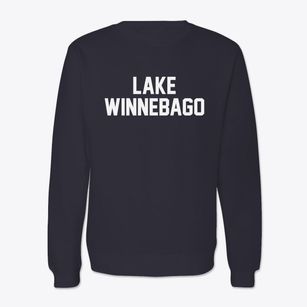 Lake Winnebago Missouri Classic Block Crewneck Sweatshirt