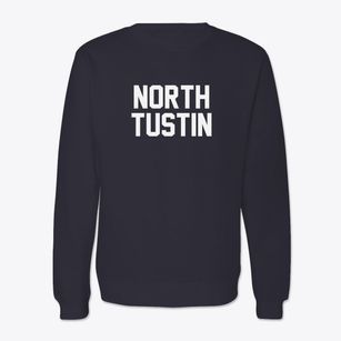 North Tustin California Classic Block Crewneck Sweatshirt