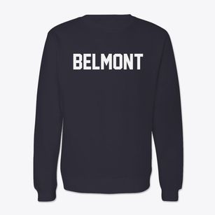 Belmont Maine Classic Block Crewneck Sweatshirt