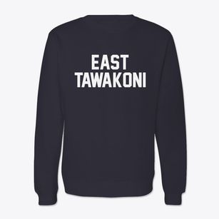 East Tawakoni Texas Classic Block Crewneck Sweatshirt