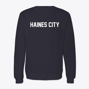 Haines City Florida Classic Block Crewneck Sweatshirt