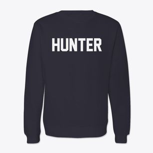 Hunter Wisconsin Classic Block Crewneck Sweatshirt