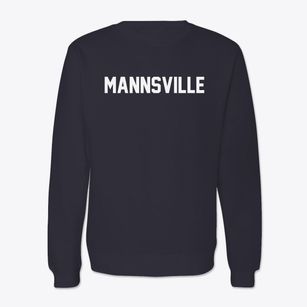 Mannsville New York Classic Block Crewneck Sweatshirt