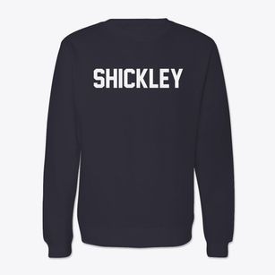 Shickley Nebraska Classic Block Crewneck Sweatshirt