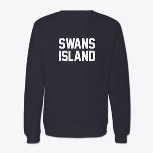 Swans Island Maine Classic Block Crewneck Sweatshirt