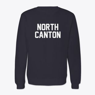North Canton Ohio Classic Block Crewneck Sweatshirt