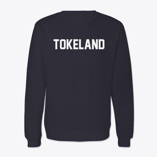 Tokeland Washington Classic Block Crewneck Sweatshirt