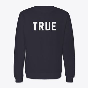 True Wisconsin Classic Block Crewneck Sweatshirt